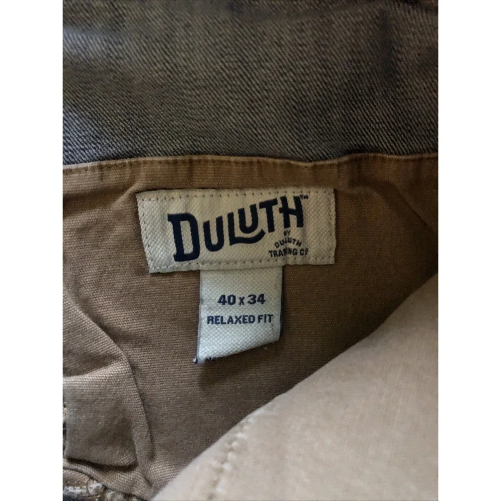 Duluth Trading Co Flex Ballroom Jeans Blue Denim Mens 40x34 New No Tag Lite Wash